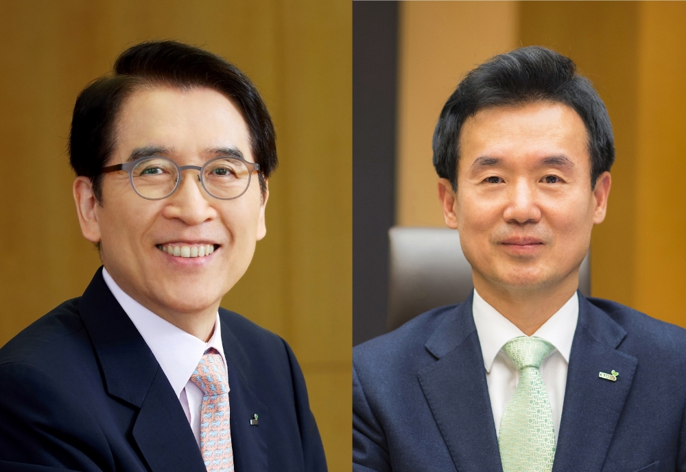 △신창재 교보생명 회장 (좌), 윤열현 교보생명 사장 (우)