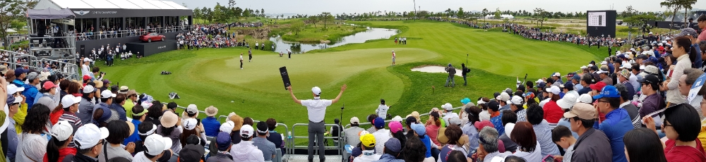 지난해 열린 제네시스 챔피언십 대회 전경.