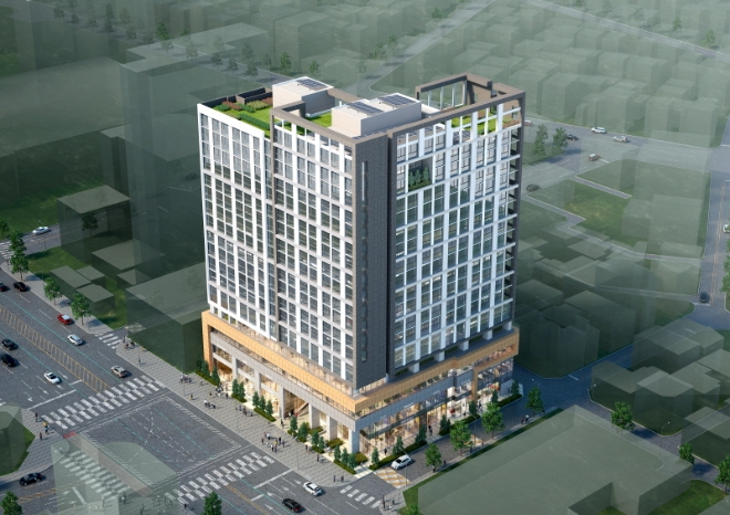 ‘상봉역 주상복합 프로젝트’ 조감도. /사진=반도건설.