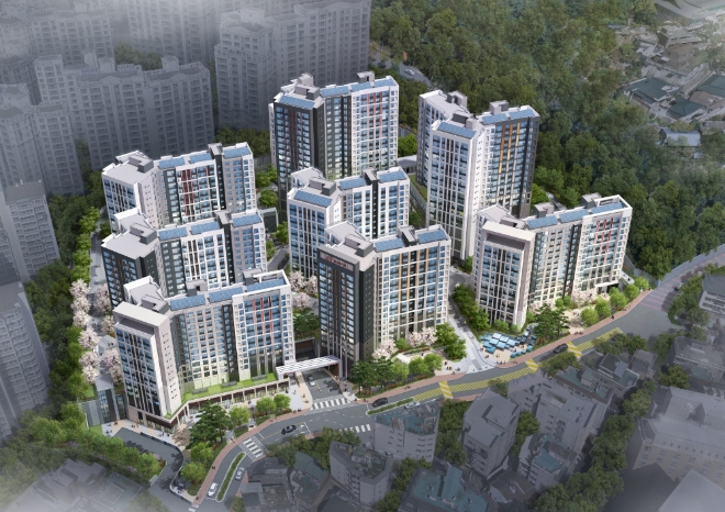 힐스테이트 홍은 조감도. 제공=현대건설