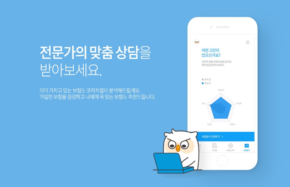 굿리치 "보험 분석 신청 56.1%가 2030세대…젊은층 보험 다이어트 적극적"