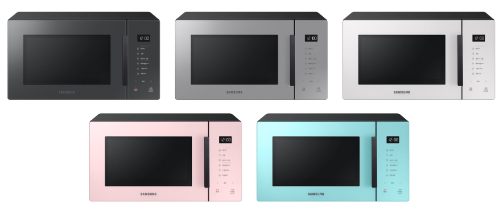 삼성전자 전자레인지 신제품 5종의 모습/사진=삼성전자