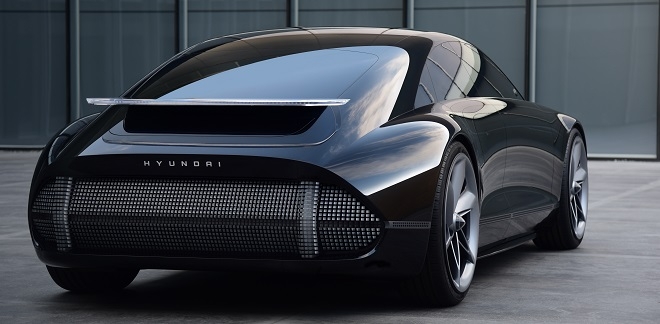 전기차 프로페시, 곳곳에 현대차 새 시그니처 디자인 품다