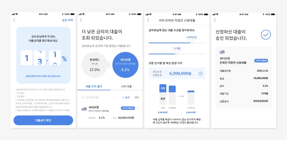 브로콜리 맞춤 대출비교 서비스./사진=브로콜리