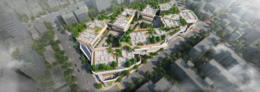 부산 진구 범천1-1구역 힐스테이트 아이코닉 조감도 / 사진=대우건설