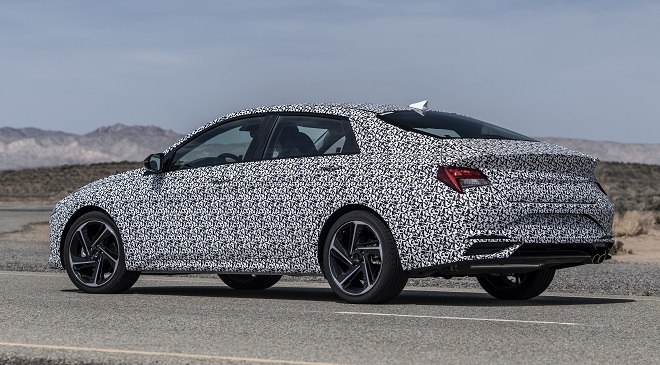 현대차, 아반떼 N라인 티저 이미지·영상 공개