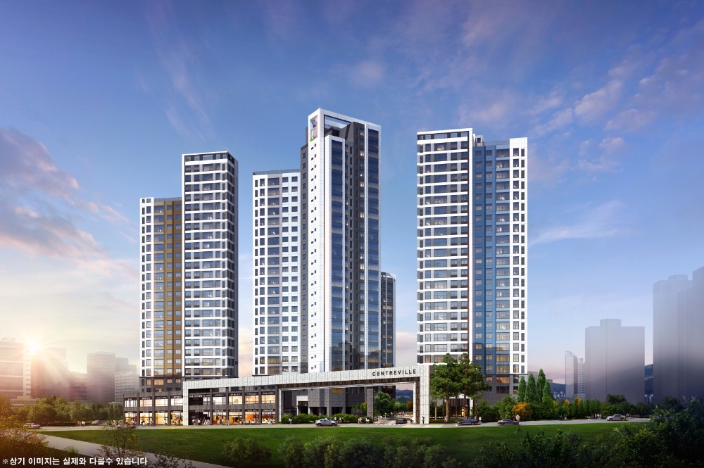 동부건설 두류 센트레빌 더시티 투시도