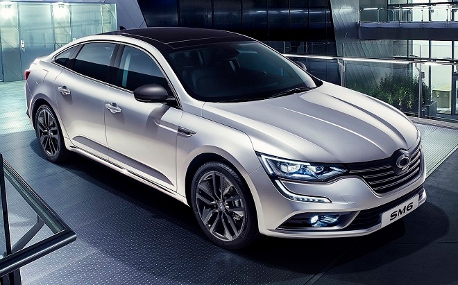 르노삼성 중형세단 SM6.