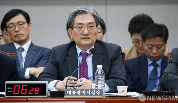 노영민 대통령 비서실장 / 사진=뉴스핌