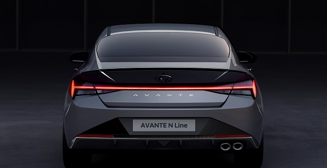 현대차, 7세대 아반떼 N라인 렌더링 공개…일반 모델과 차이점은?