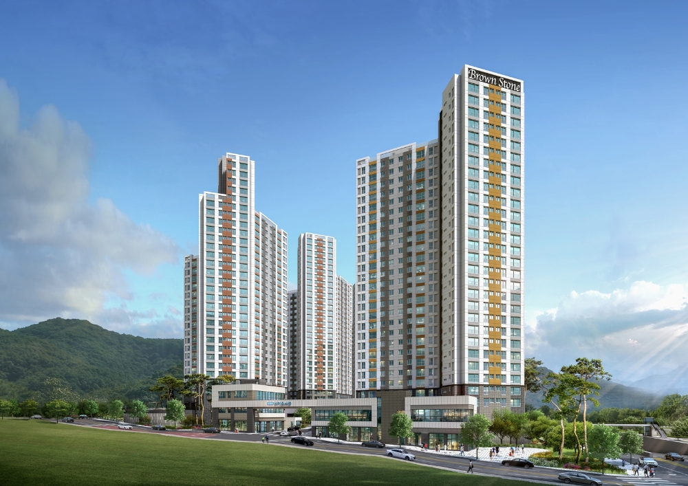 양산 물금 브라운스톤 투시도