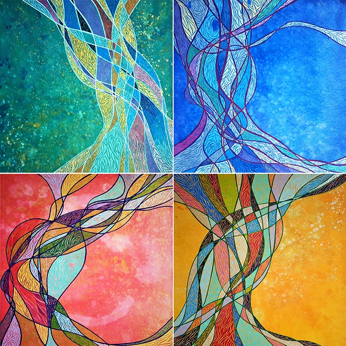 이현진, 결_은유적인 밤, 10호정방x4점