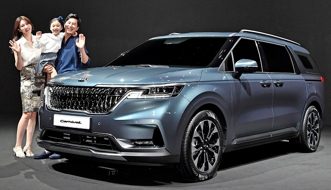 기아자동차 미니밴 4세대 카니발.