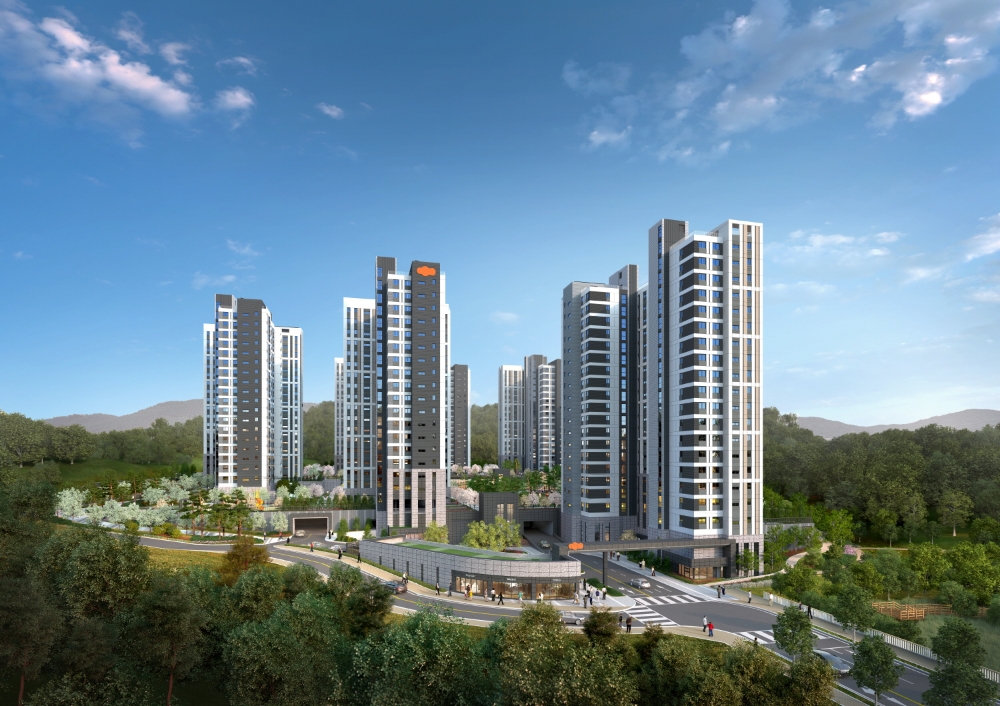 e편한세상 남양뉴타운 투시도