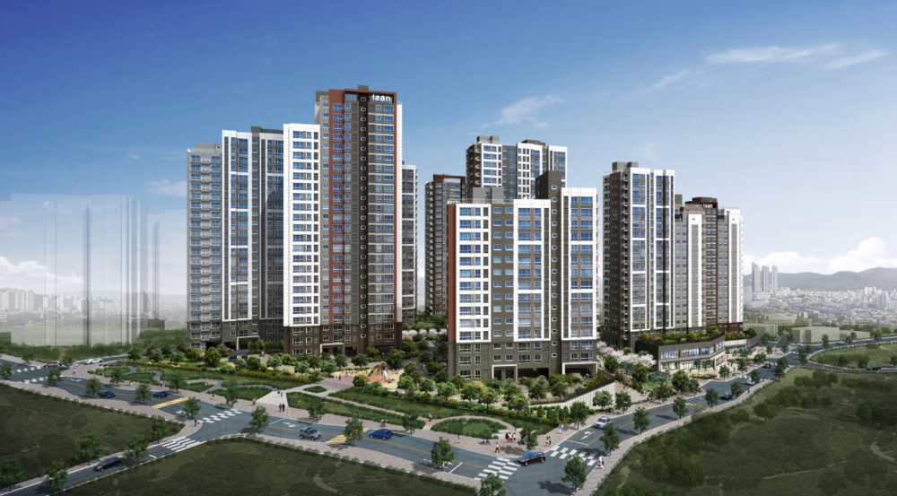 10월 분양 예정된 천안 부창구역 '이안 그랑센텀 천안' 투시도. / 사진제공 = 대우산업개발