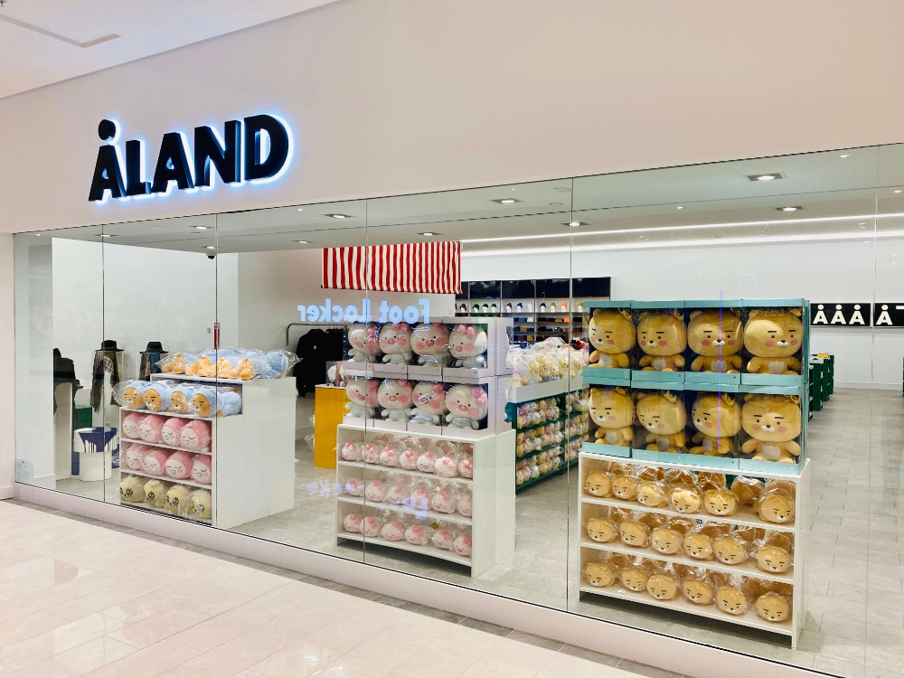 카카오프렌즈의 에이랜드 미국 2호점 모습/사진=카카오IX