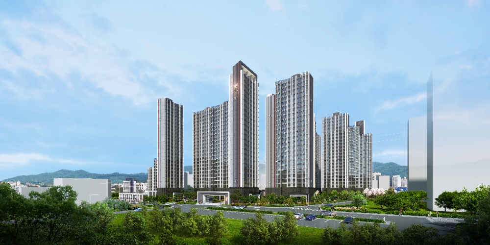 대곡역 롯데캐슬 엘클라씨 투시도