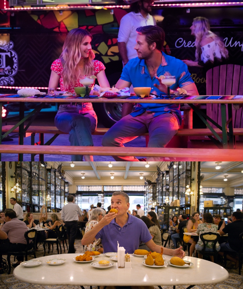 (위) 홀리데이트 (아래) 필이 좋은 여행, 한입만!의 콘텐츠 이미지/사진=넷플릭스