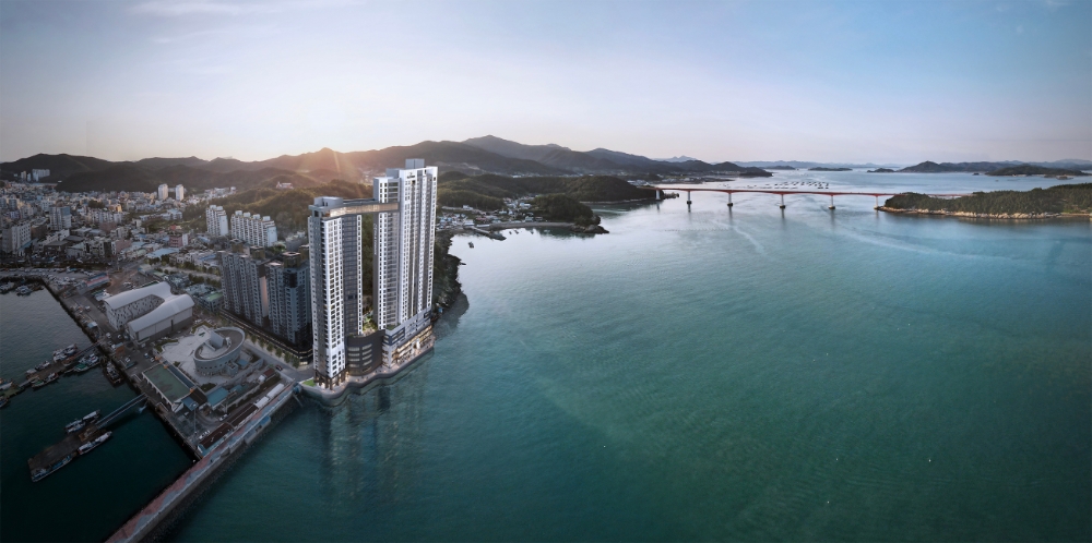 쌍용 더 플래티넘 완도 조감도 / 사진=쌍용건설