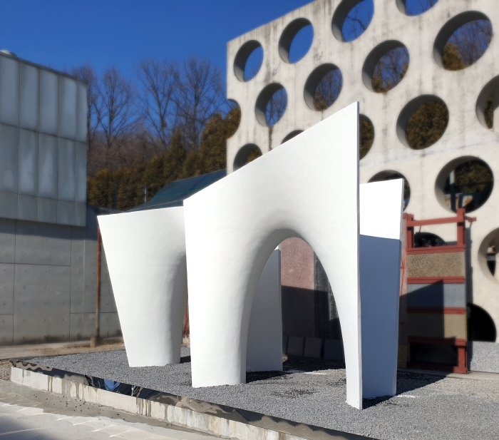 현대엔지니어링 비정형 구조물 / 사진=스튜디오미콘