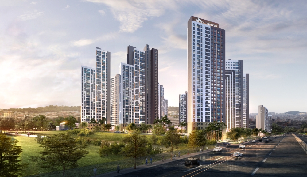 인천 용현4구역 재개발사업 투시도 / 사진=SK건설