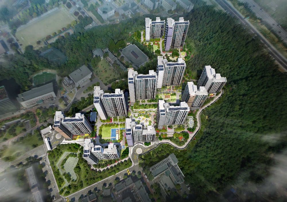 '한화 포레나 수원장안' 조감도. / 사진제공 = 한화건설