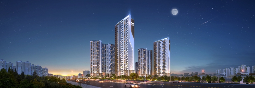 세종시 조치원 신흥주공연립주택 재건축사업 조감도 / 사진=금호건설