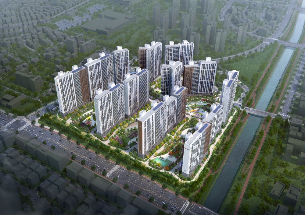 호반써밋 브룩사이드 조감도