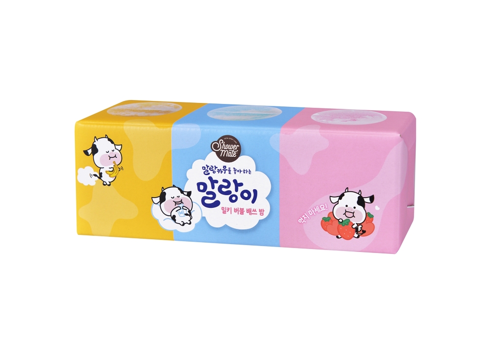 샤워메이트 밀키 버블 배쓰 밤. / 사진제공 = 애경산업