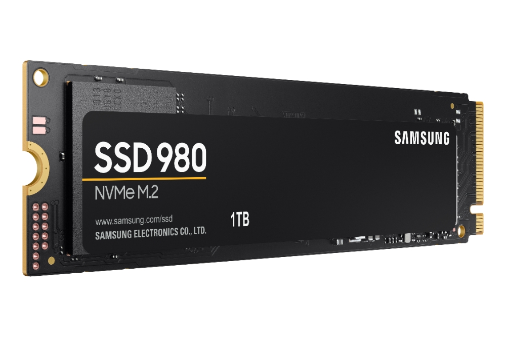 6세대 V낸드 탑재된 'NVMe SSD 980'. 사진=삼성전자