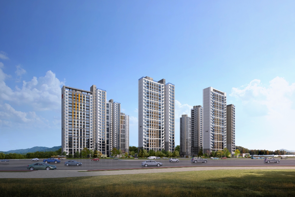 힐스테이트 모종 네오루체 투시도