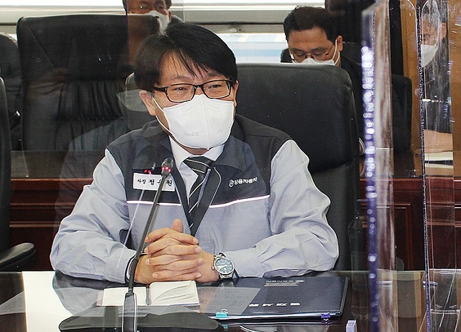 정용원 쌍용차 법정관리인.