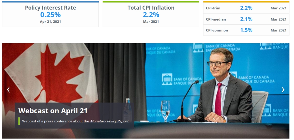 사진: 맥클럼 캐나다 중앙은행 총재, 출처: BOC