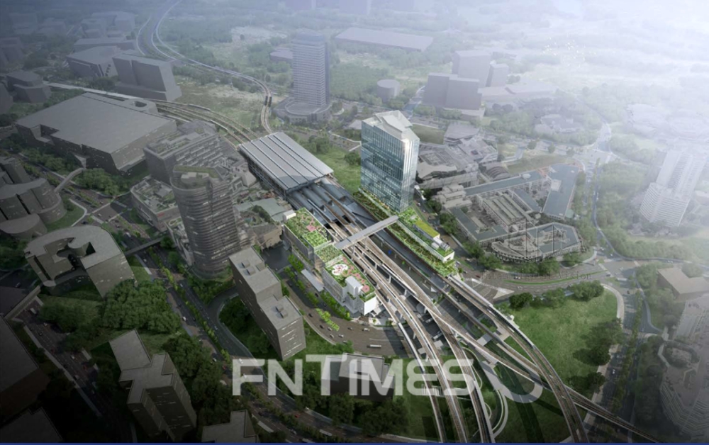 싱가포르 주롱 동부 지역 통합교통허브 조감도 / 사진제공=롯데건설