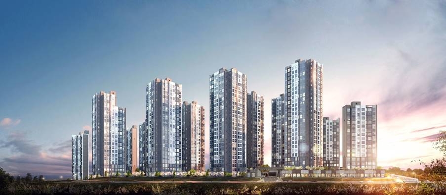 아산테크노밸리6차 EG the1 투시도