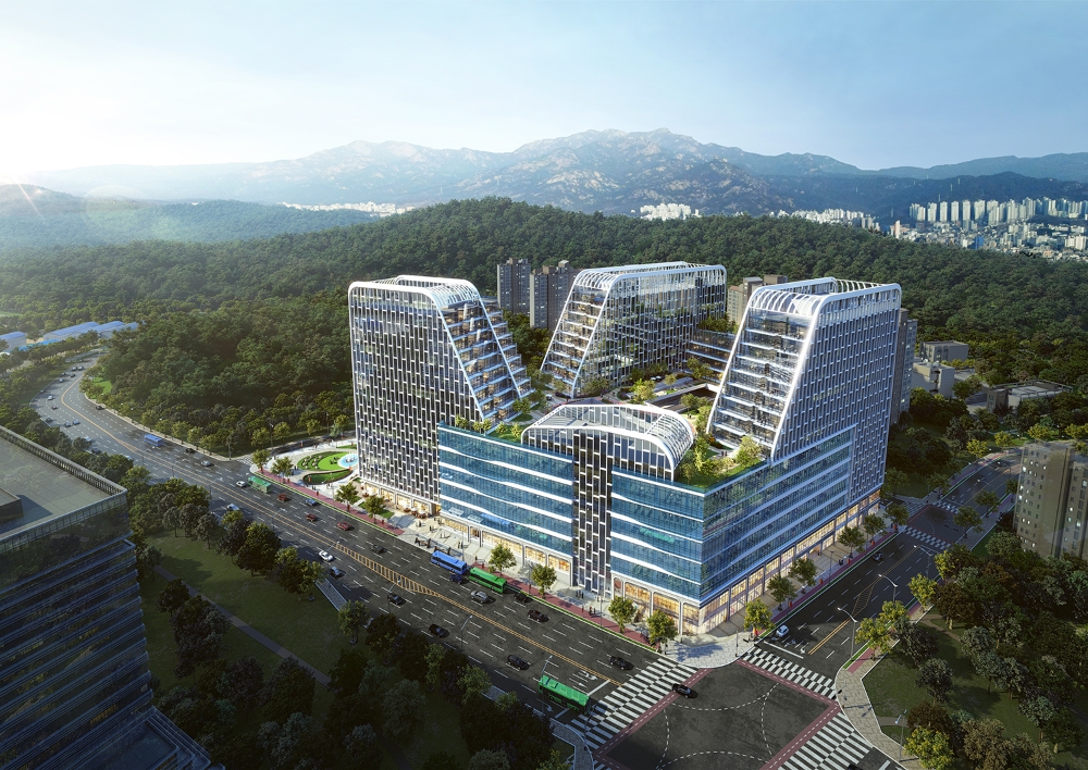 현대 테라타워 DMC 메인조감도