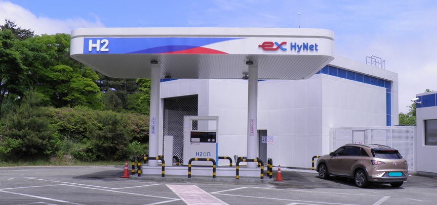 하이넷 춘천휴게소 수소충전소. 제공=하이넷.