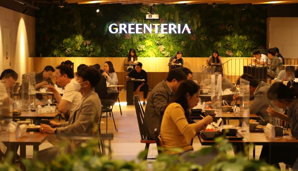 상암사옥 그린테리아. / 사진제공 = CJ프레시웨이