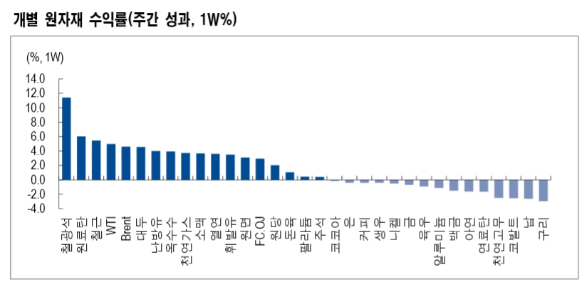 하반기 안전자산보다 위험자산 성격 강한 원자재 투자가 나아 - NH證