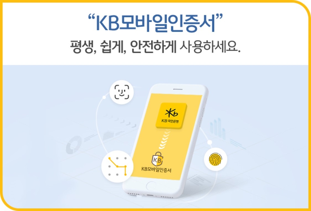 국민은행, ‘KB모바일인증서’ 가입자 800만명 돌파