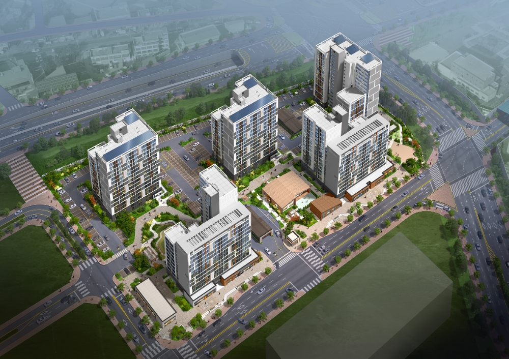 ‘김포마송B-7블록 국민임대주택’ 조감도. / 사진=LH