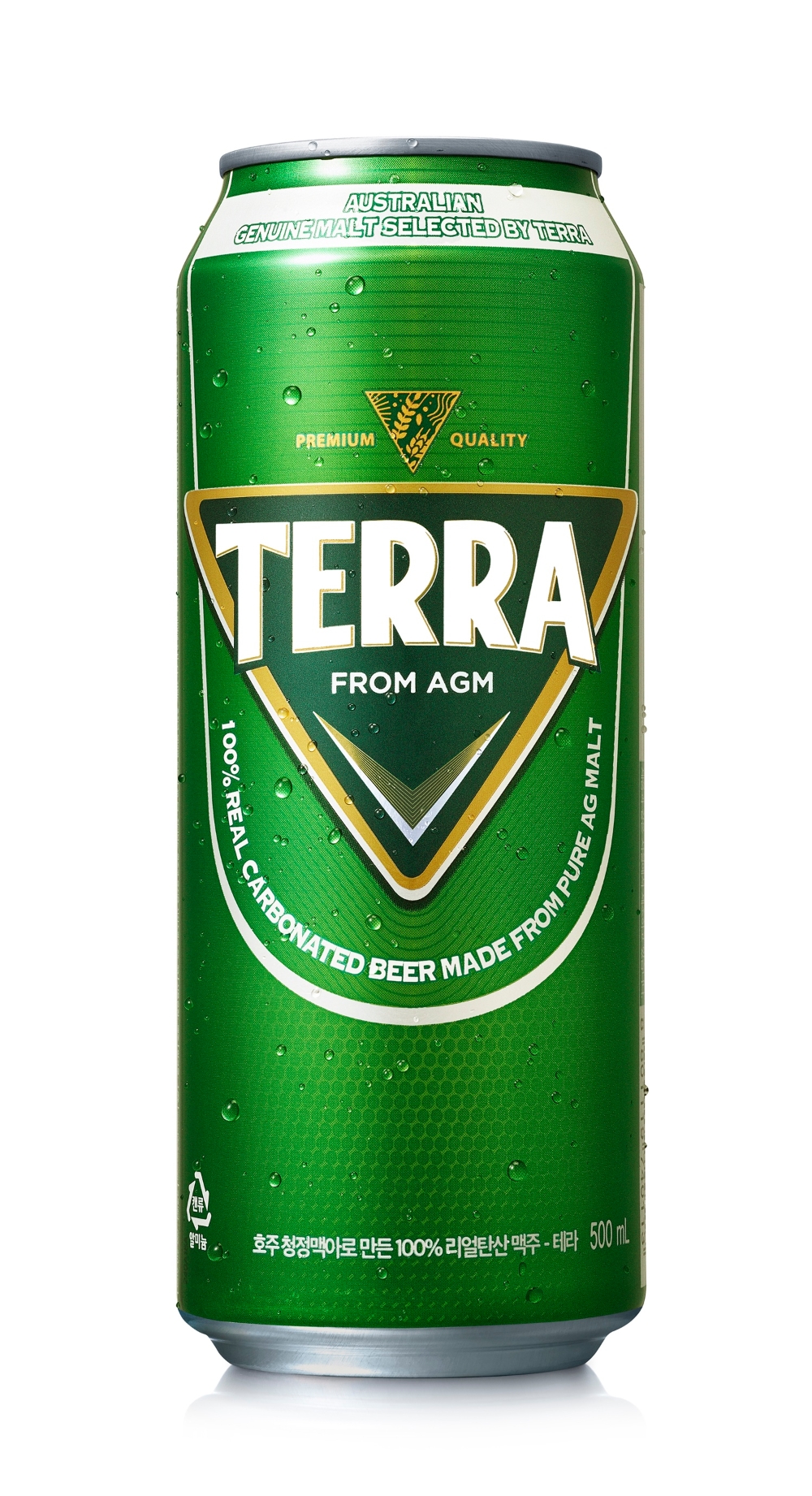 하이트진로 '청정라거-테라' 제품 모습. 사진제공 = 하이트진로