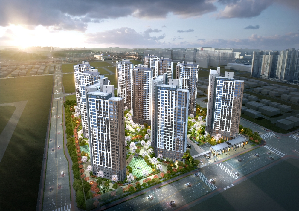 ‘평택지제역자이’ 조감도. / 사진=GS건설