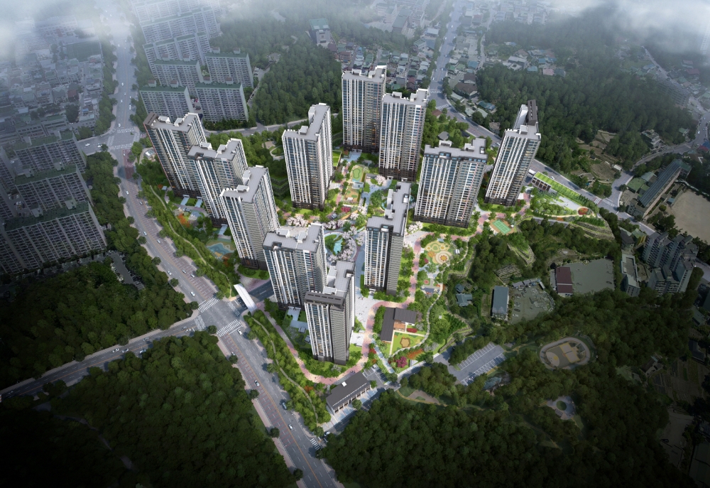 ‘강릉 롯데캐슬 시그니처’ 조감도. / 사진=롯데건설