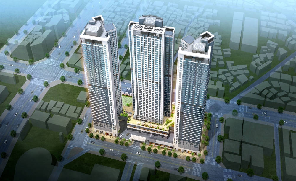 대구역자이 더 스타 조감도 / 사진=GS건설