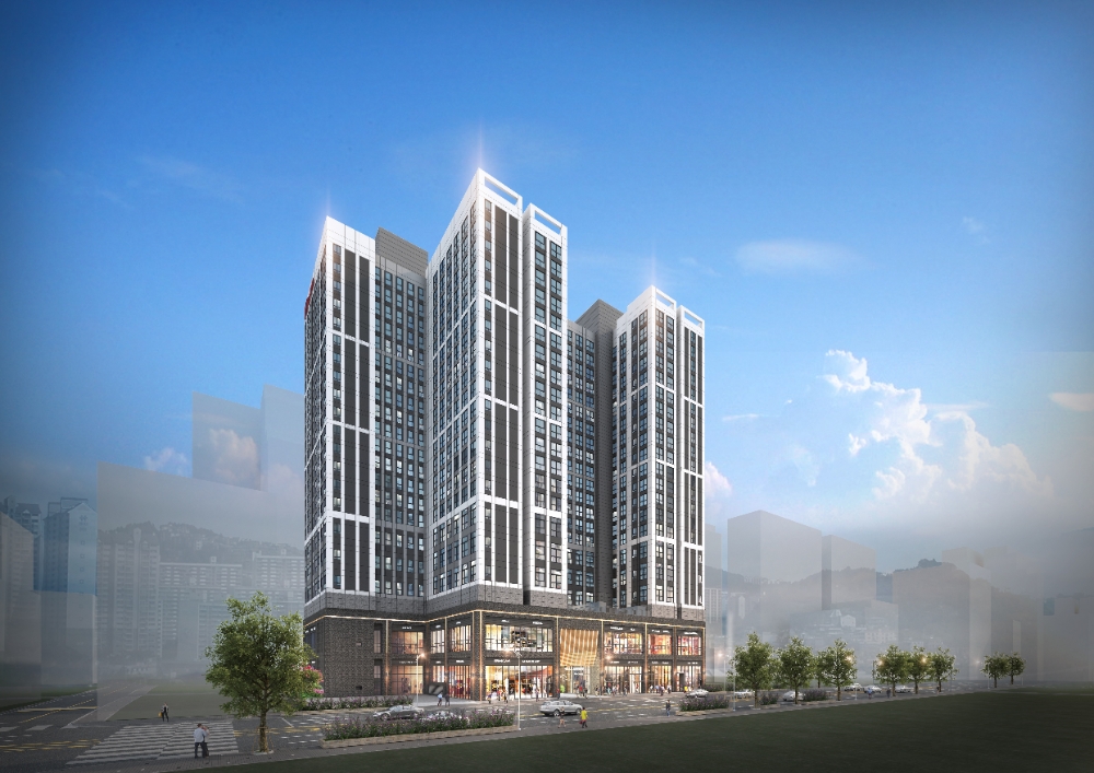 ‘힐스테이트 장안 센트럴’ 투시도. / 사진=현대건설