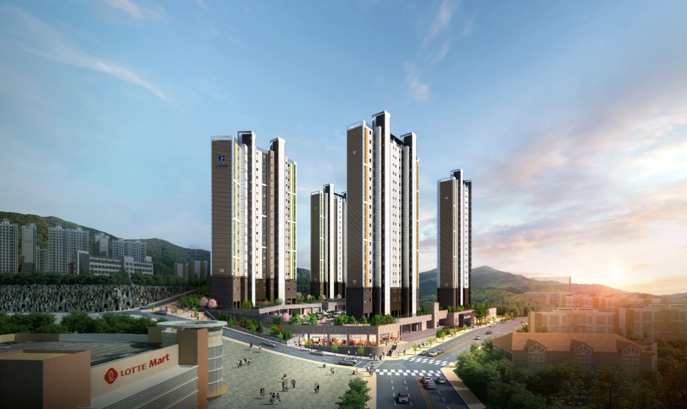 거제 반도유보라 투시도 / 사진=반도건설