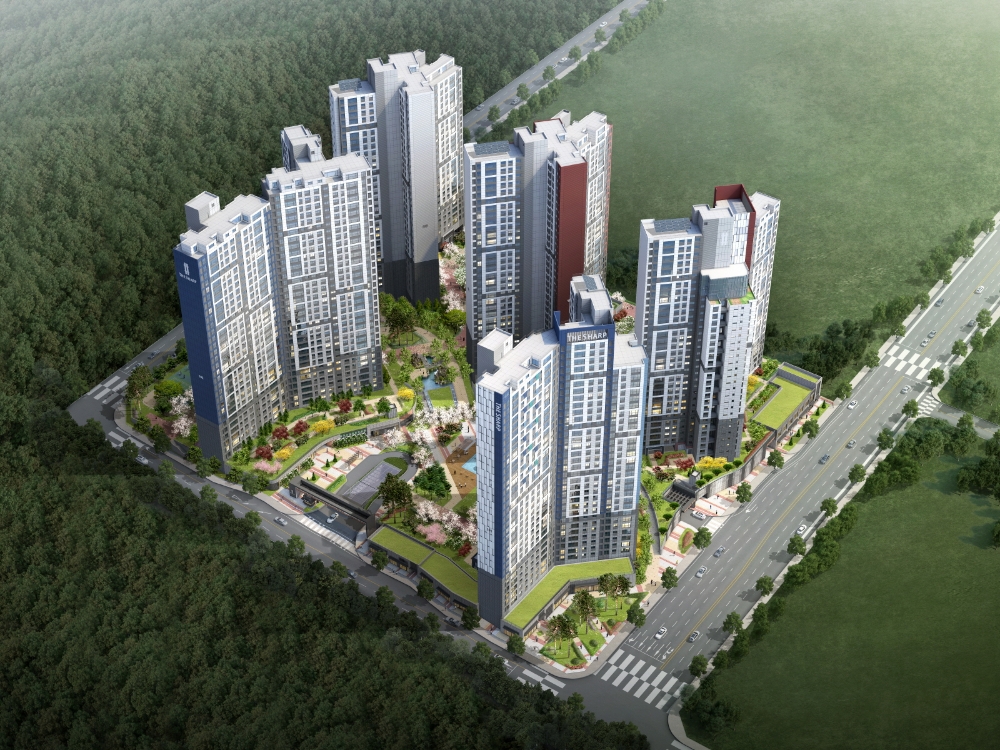 더샵 광양베이센트 조감도 / 사진제공=포스코건설