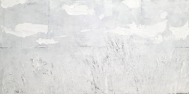 조샘(조석진), Go out into the world_2001-21. 혼합재료. 140*70cm. 2021