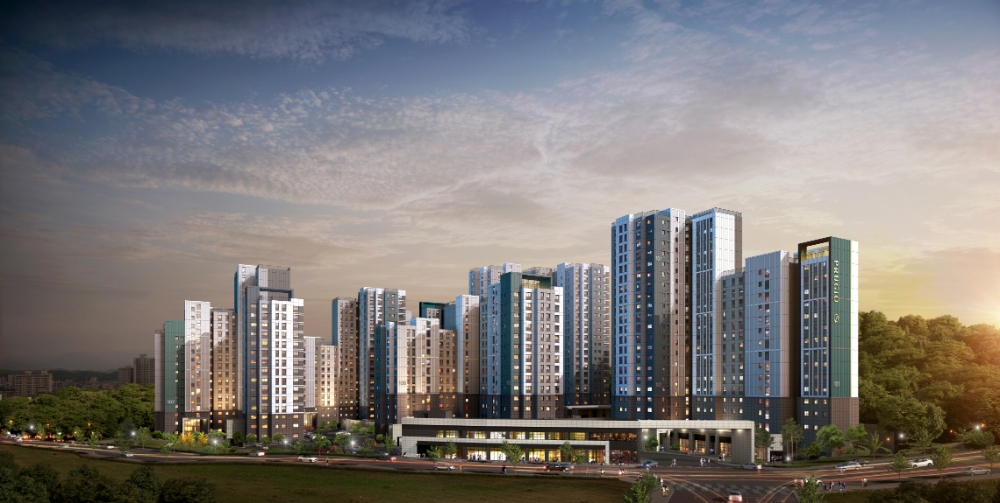 ‘태봉공원 푸르지오 파크몬트’ 투시도. / 사진=대우건설